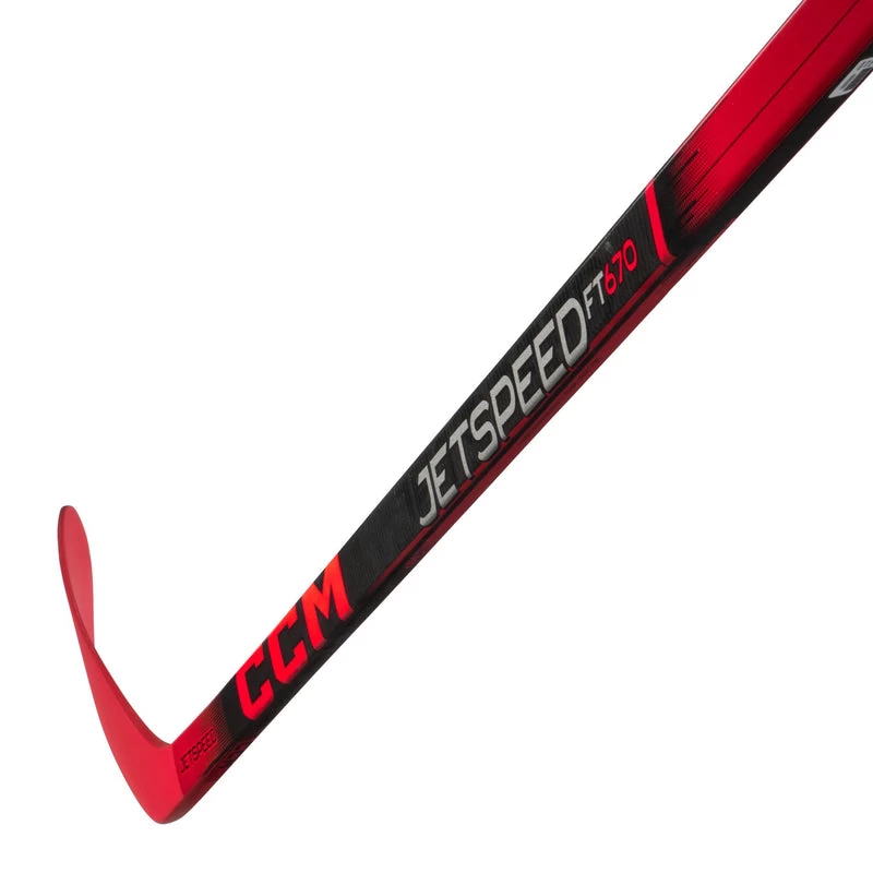 CCM JetSpeed FT670 Junior Hockey Stick (2023) - Image 4
