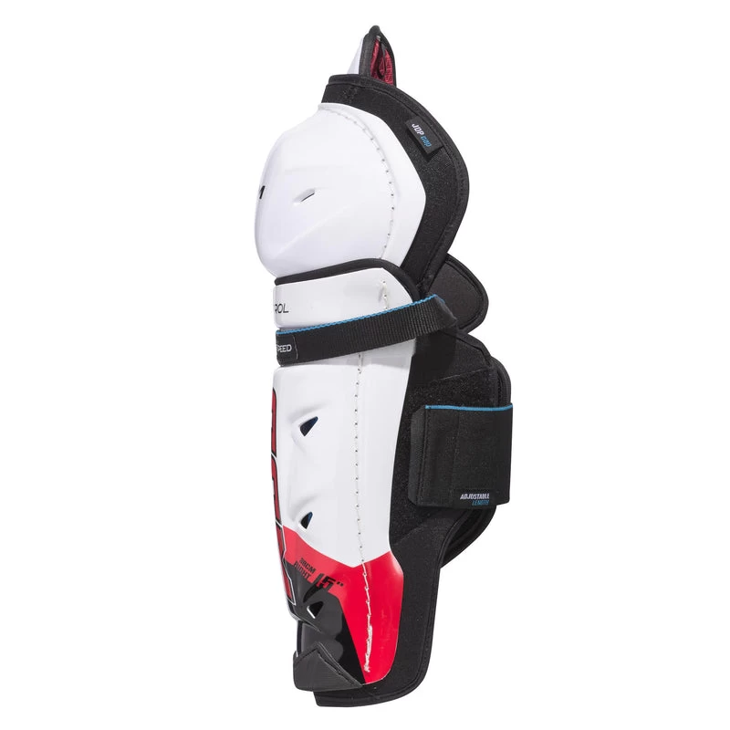CCM JetSpeed Control Junior Hockey Shin Guards (2023) - Source Exclusive - Image 3