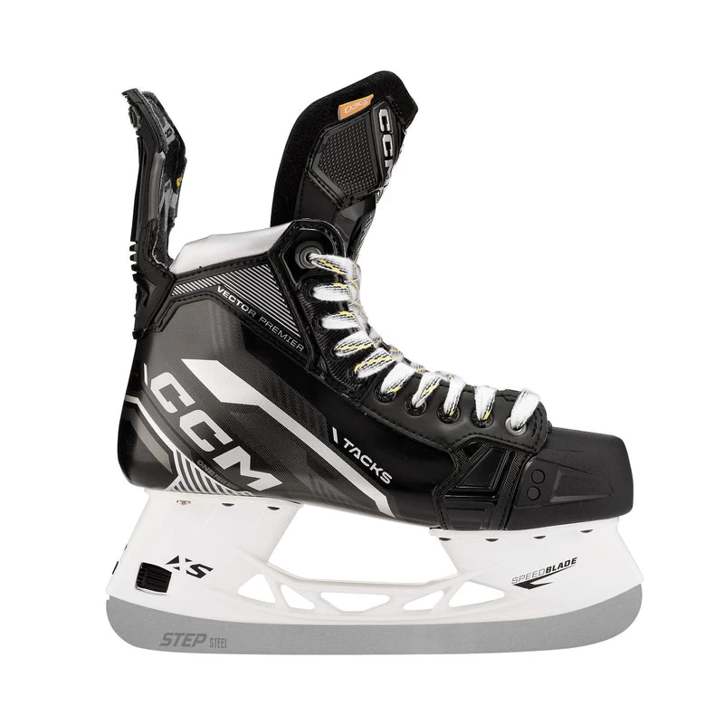 CCM Tacks Vector Premier Senior Hockey Skates (2022) With STEP Steel XS - Source Exclusive