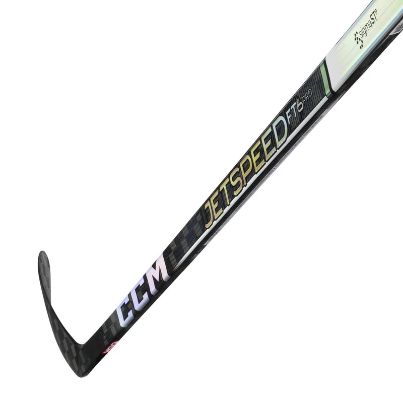 CCM JetSpeed FT6 Pro Senior Hockey Stick (2023) - Chrome - Image 4