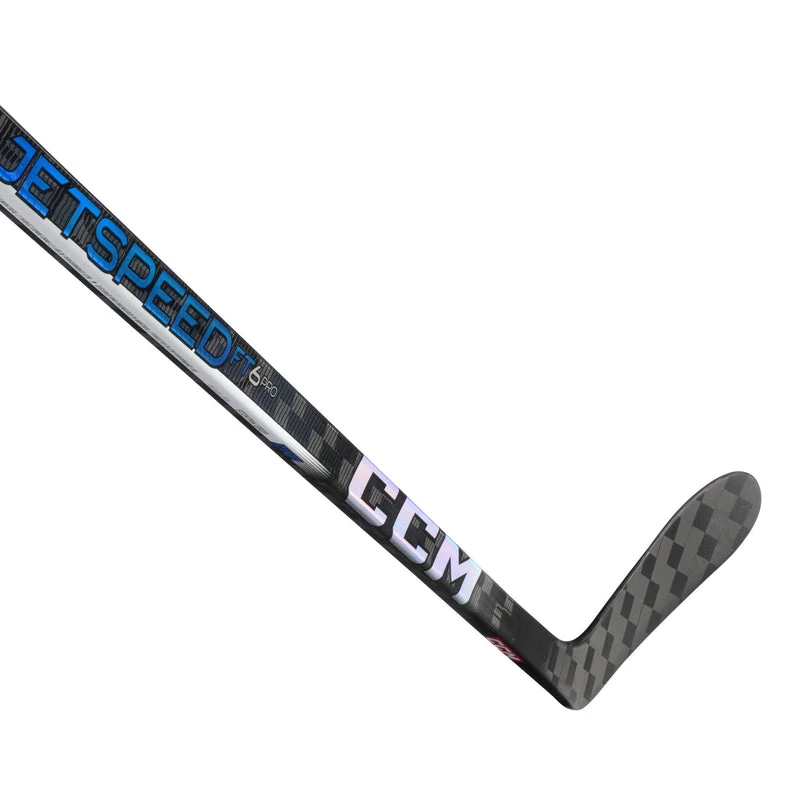 CCM JetSpeed FT6 Pro Junior Hockey Stick (2023) - Blue - Image 3