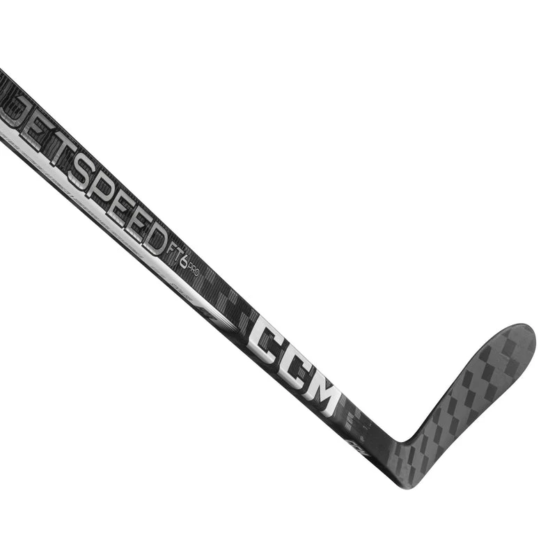 CCM JetSpeed FT6 Pro Senior Hockey Stick (2023) - Chrome - Image 3