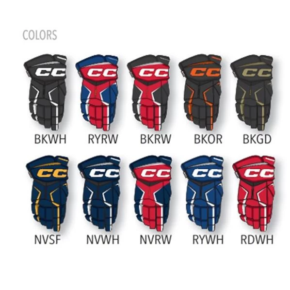 CCM Tacks AS-V Junior Hockey Gloves (2022) - Image 3