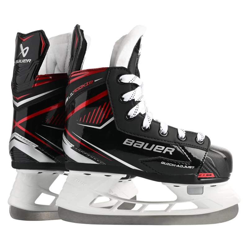 Bauer Lil' Rookie Adjustable Youth Hockey Skates (2022) - Image 2