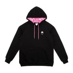 Pink Whitney Printed Adult Hoodie - Black/Pink