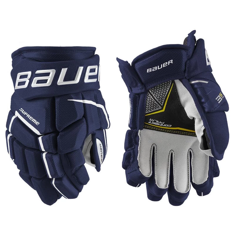 Bauer Supreme 3S Pro Junior Hockey Gloves (2021) - Image 3
