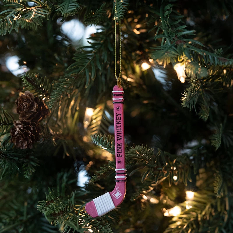 Pink Whitney Hockey Stick Ornament - Image 2
